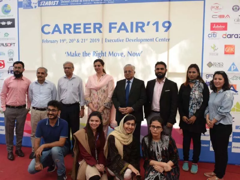 szabist hosts career fair szabist hosts career fair