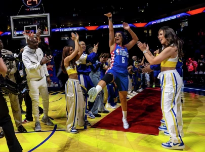 nba celebrity all star game emma watson kai cenat among attendees nba celebrity all star game emma watson kai cenat among attendees