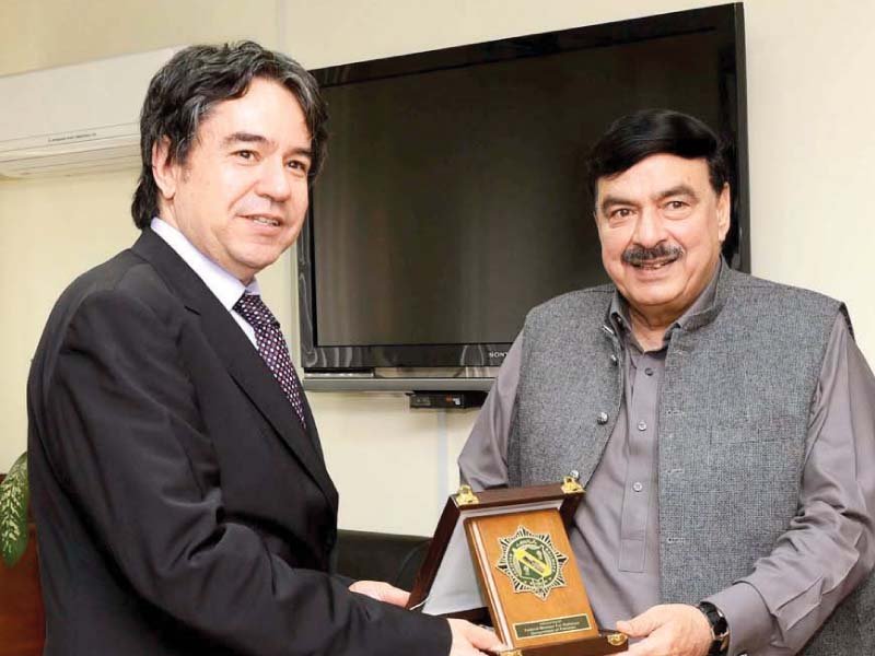 railways minister offered the turkish government partnership in locomotive factory risalpur and promised complete support in this regard photo file