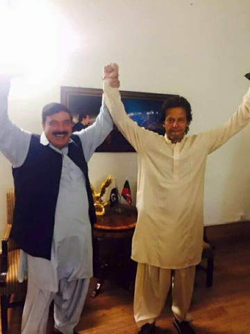a file photo of railways minister sheikh rashid with prime minister imran khan a file photo of railways minister sheikh rashid with prime minister imran khan