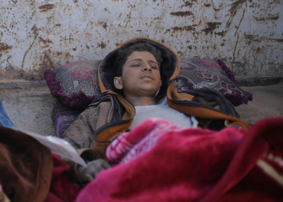 wounded and alone children emerge from last islamic state enclave wounded and alone children emerge from last islamic state enclave