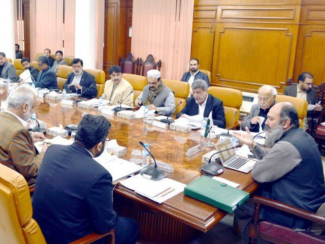 balochistan chief minister jam kamal khan addressing a meeting of the provincial cabinet photo express balochistan chief minister jam kamal khan addressing a meeting of the provincial cabinet photo express