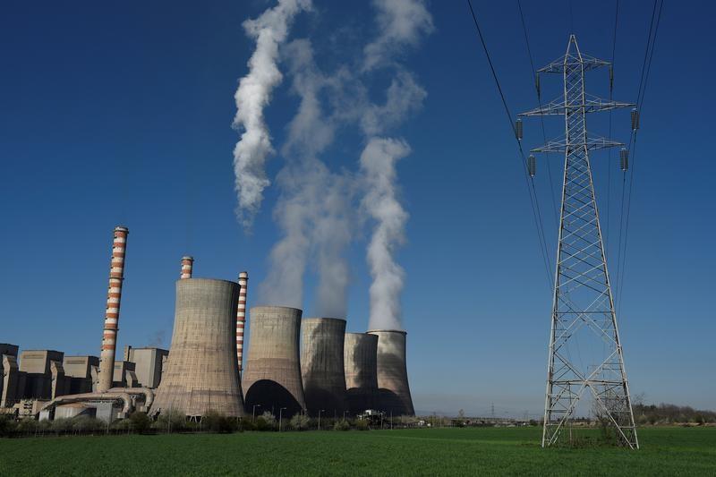 a view of the coal fired power station photo reuters