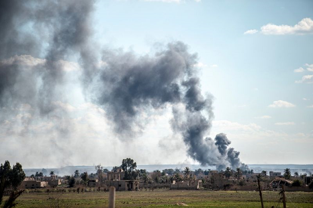 smoke billows from the islamic state group 039 s last holdout of baghuz in the eastern syria as us backed fighters battle to crush its quot caliphate quot photo afp smoke billows from the islamic state group 039 s last holdout of baghuz in the eastern syria as us backed fighters battle to crush its quot caliphate quot photo afp