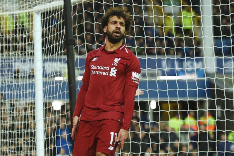 the african player of the year salah who scored 44 goals in an incredible first season at anfield has now scored just once in his last seven games photo afp