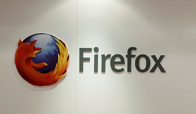the firefox logo is seen at a mozilla stand during the mobile world congress in barcelona february 28 2013 photo reuters