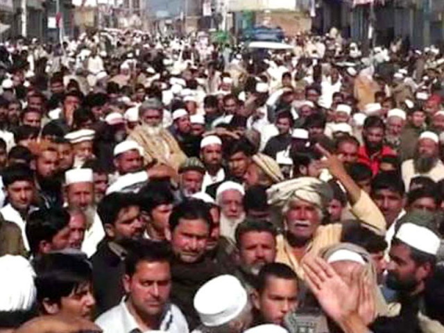 traders and locals of yaar hussain village of swabi protest against murder of zubair ali photo express traders and locals of yaar hussain village of swabi protest against murder of zubair ali photo express