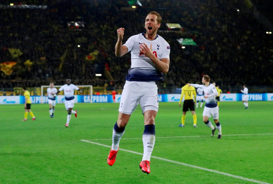 it was kane 039 s 24th european goal    his 14th in the champions league added to 10 in the europa league    to take him past jermain defoe 039 s tally of 23 photo afp