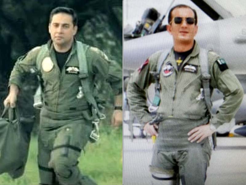squadron leader hassan siddiqui l and wing commander nauman ali khan r photos social media