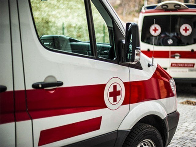 in karachi there is only one ambulance per 300 000 people photo file in karachi there is only one ambulance per 300 000 people photo file