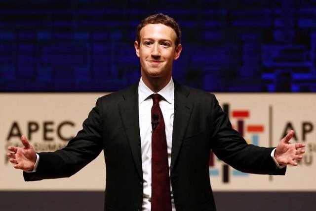 mark zuckerberg gestures while addressing the audience during a meeting of the apec asia pacific economic cooperation ceo summit in lima peru november 19 2016 photo reuters