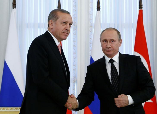 turkish president recep tayyip erdogan l and russian president vladimir putin r photo reuters turkish president recep tayyip erdogan l and russian president vladimir putin r photo reuters