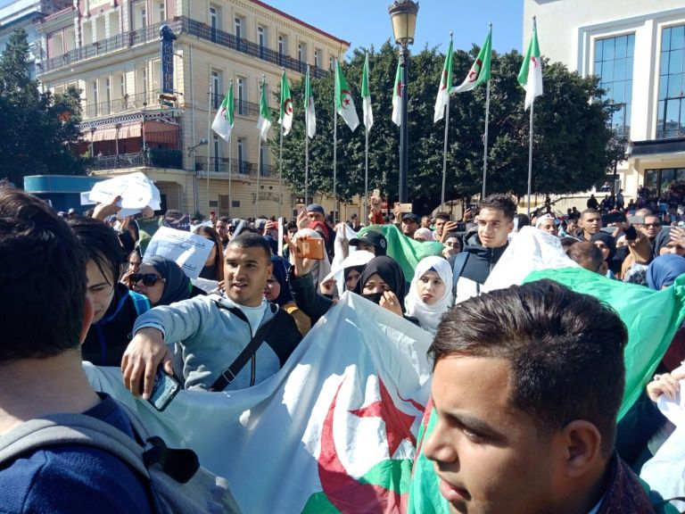 algeria s bouteflika warns against chaos ahead of protests