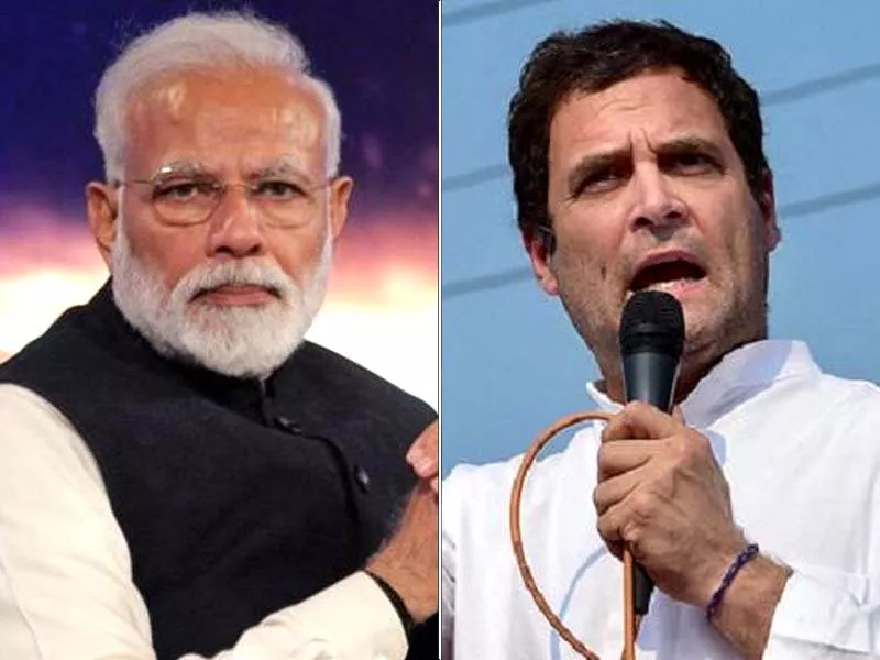 prime minister narendra modi left and congress president rahul gandhi photo file prime minister narendra modi left and congress president rahul gandhi photo file