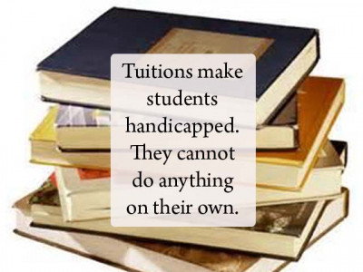 8 hours of school and then tuition is your child learning anything