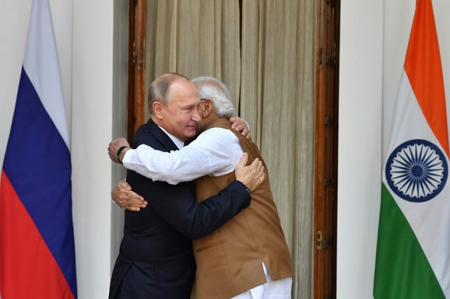 russia remains a major supplier of arms to india and in october leaders modi and putin met to sign a deal over russia 039 s missile defence system for 5 2 billion photo afp russia remains a major supplier of arms to india and in october leaders modi and putin met to sign a deal over russia 039 s missile defence system for 5 2 billion photo afp
