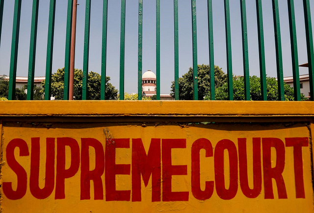 a signboard is seen outside the premises of supreme court in new delhi india september 28 2018 photo reuters