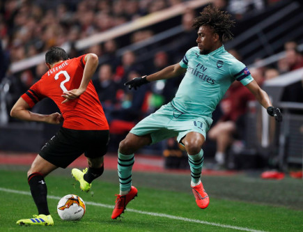 rennes equalised from the resulting free kick when benjamin bourigeaud rifled home at the second attempt and they came out for the second half looking far more positive than the londoners photo reuters