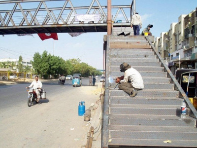 four new pedestrian bridges over bbia road soon