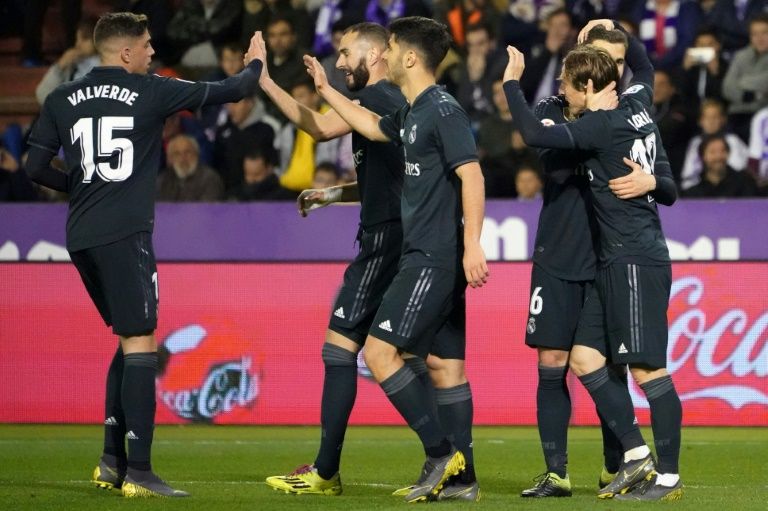 three consecutive defeats at home for real to barcelona twice and ajax in the champions league meant any sense of success this time was muted photo afp