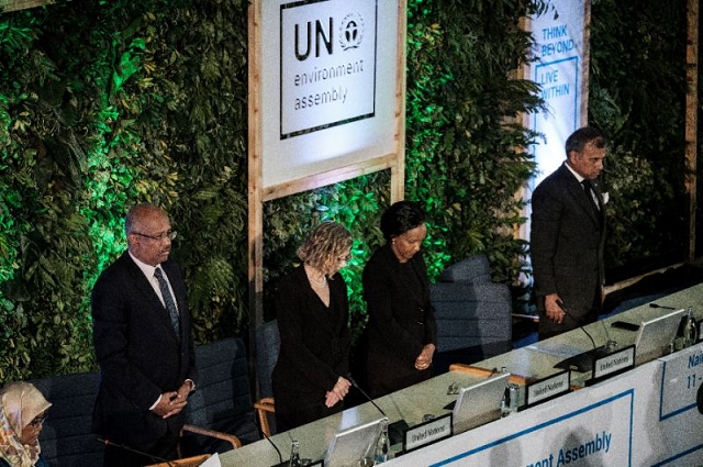 delegates observed a minute 039 s silence at the meeting 039 s start photo afp delegates observed a minute 039 s silence at the meeting 039 s start photo afp