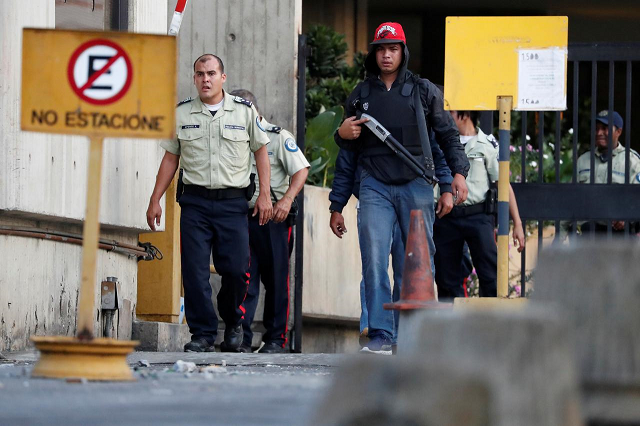 it did not say on what day the personnel would be withdrawn from the embassy in caracas photo reuters