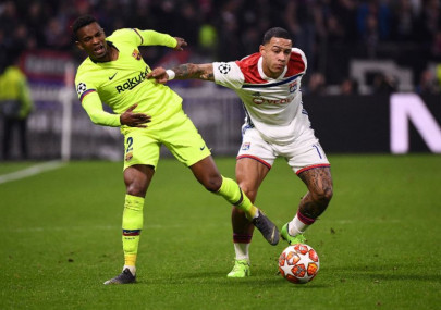 lyon hoping fekir depay rise to the occasion in barcelona