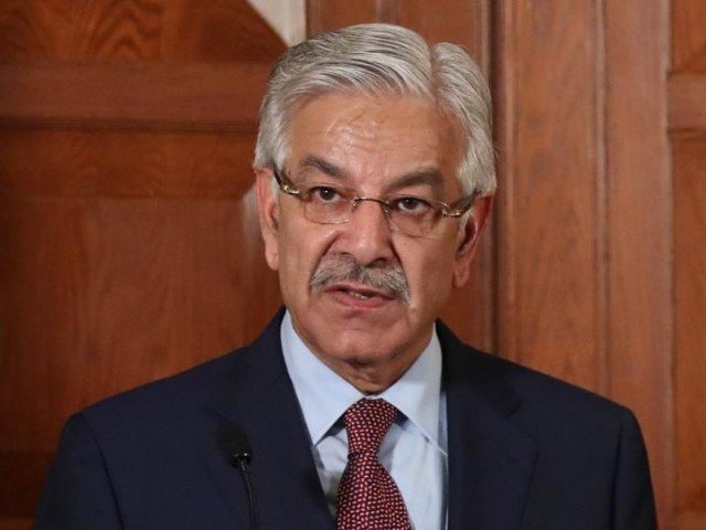 khawaja asif photo afp