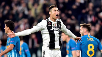 magical night hat trick hero ronaldo lifts juventus into champions league quarter finals magical night hat trick hero ronaldo lifts juventus into champions league quarter finals