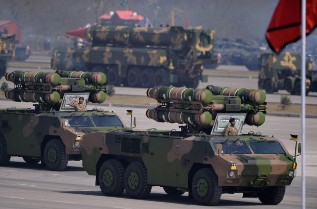 armed forces personnel take part in the pakistan day military parade photo afp file armed forces personnel take part in the pakistan day military parade photo afp file