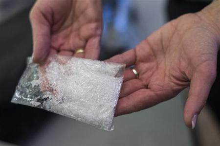 crystal meth worth rs96m recovered at peshawar airport
