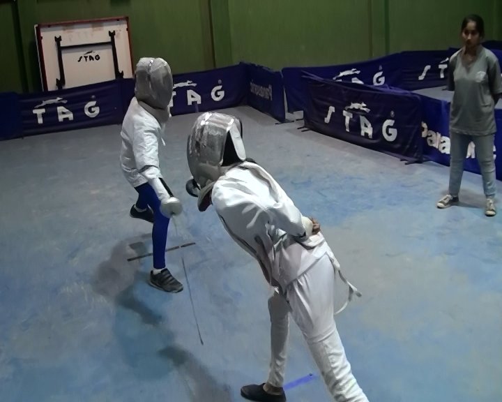 fencing involves the use of special jackets pants gloves boots and socks as well as tailored metal masks photo afp