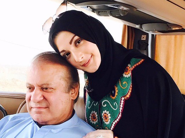 pml n top leader also tells daughter maryam to remain strong in this difficult time photo file