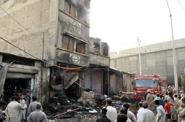rescue efforts firefighters attempt to douse a fire that broke out at a warehouse in shershah market on thursday the city 039 s preparedness for an emergency situation has left a question mark on the authorities rescue efforts firefighters attempt to douse a fire that broke out at a warehouse in shershah market on thursday the city 039 s preparedness for an emergency situation has left a question mark on the authorities