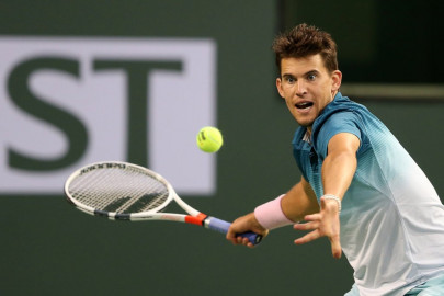 thiem into indian wells semi finals as injured monfils withdraws