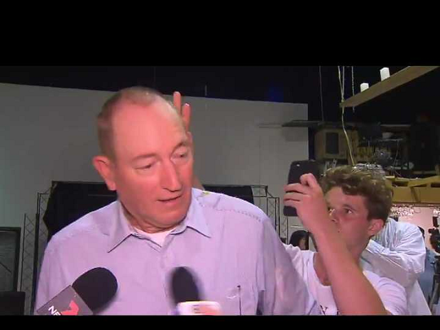 an unnamed young man threw an egg at anning during a press conference in melbourne photo screen grab twitter henry belot