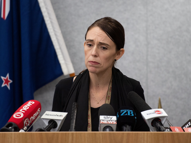 new zealand prime minister jacinda ardern speaks to the media during a press conference at the justice precinct in christchurch on march 16 2019 photo afp