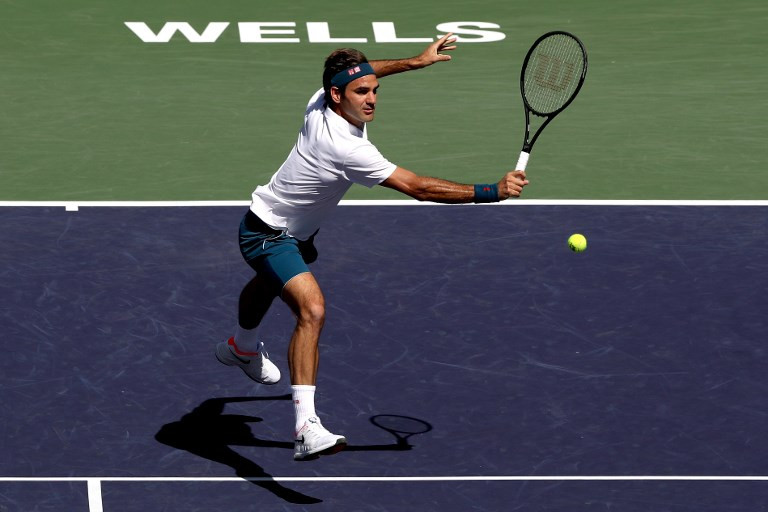 federer was looking forward to the match and the chance to break out of a tie with novak djokovic for most indian wells titles but was sorry to miss a meeting with nadal photo afp