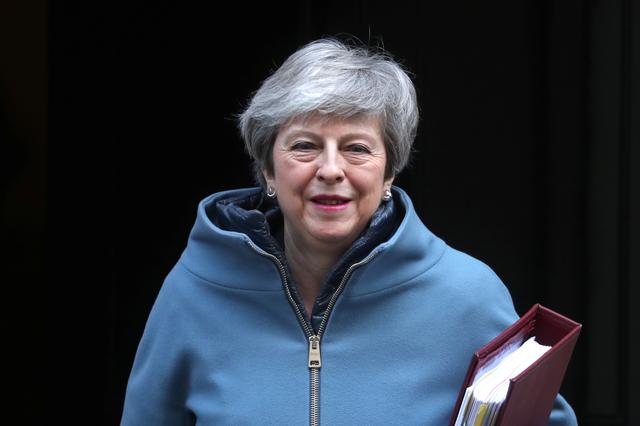 we will not leave the eu for many months if ever says british pm photo reuters