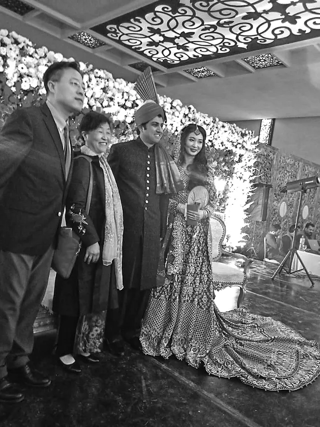 their marriage ceremony was held in the federal capital over the weekend and was attended by a host of senior diplomats and other distinguished guests including china s deputy chief of mission lijian zhao photo express their marriage ceremony was held in the federal capital over the weekend and was attended by a host of senior diplomats and other distinguished guests including china s deputy chief of mission lijian zhao photo express