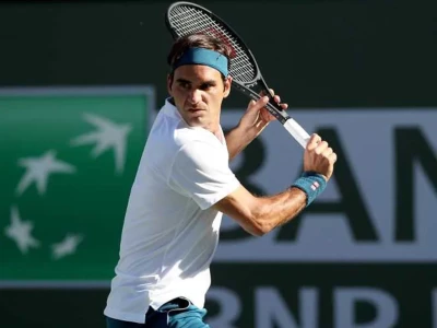 no trophy no regrets as federer departs indian wells for miami