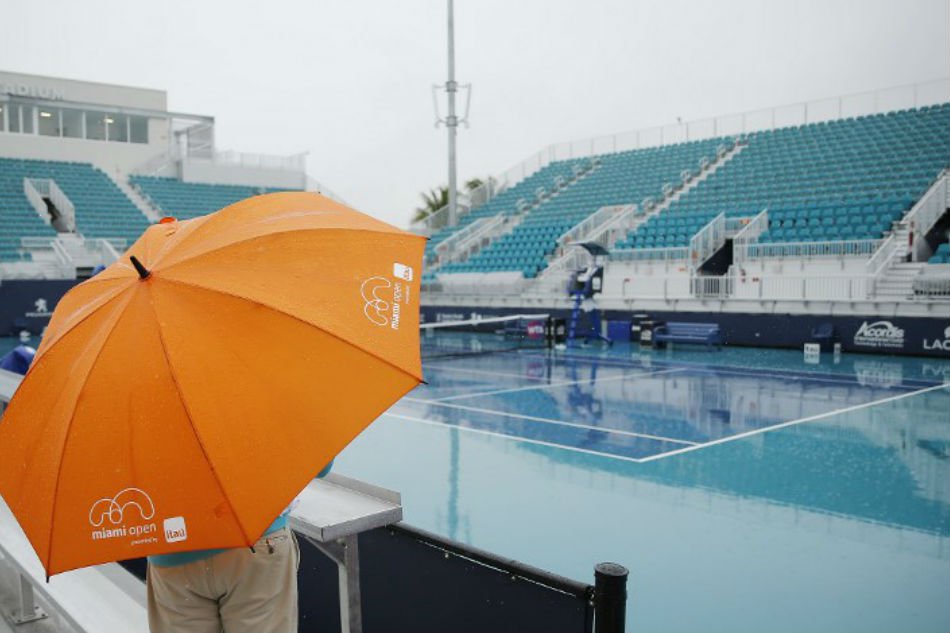 once the rain disappears fans can expect a wide open tournament if the season follows the current trend photo afp