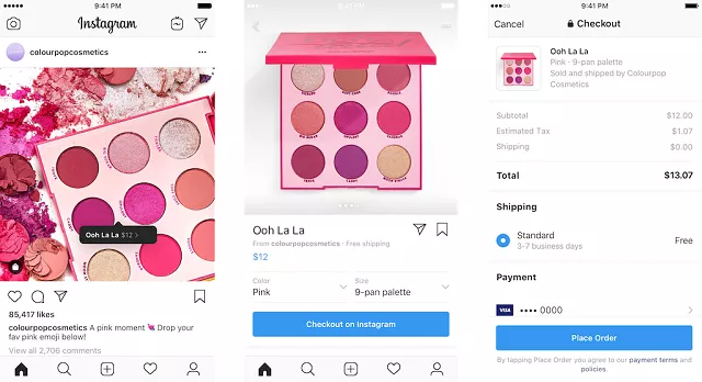a new quot checkout quot button for instant purchasing launched in a beta version of the app in the us photo instagram a new quot checkout quot button for instant purchasing launched in a beta version of the app in the us photo instagram