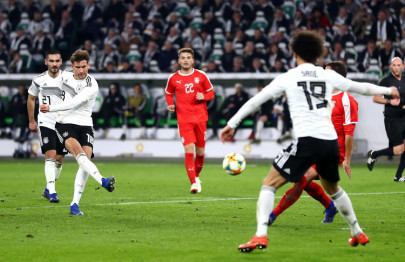 goretzka strike salvages a draw for new look germany goretzka strike salvages a draw for new look germany