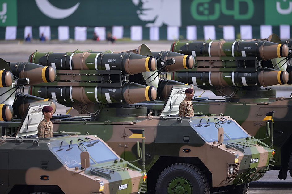 pakistan armed forces personnel take part in the pakistan day military parade in islamabad on march 23 2016 representational image photo afp