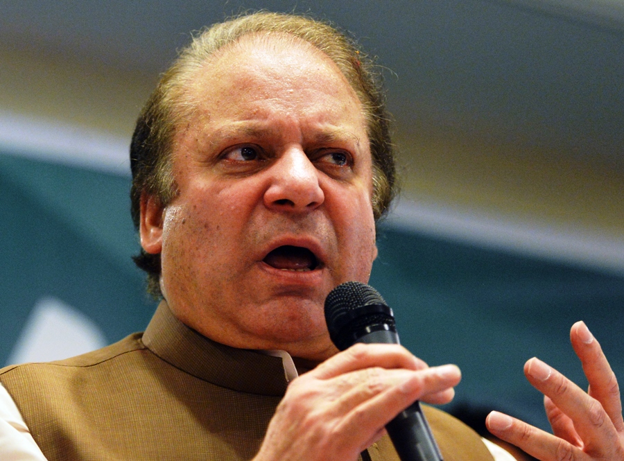 punjab gov spokesperson accuses pml n of politicising former prime minister ailment photo afp file