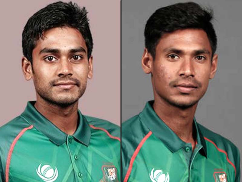 mehidy hasan and mustafizur rahman photo file