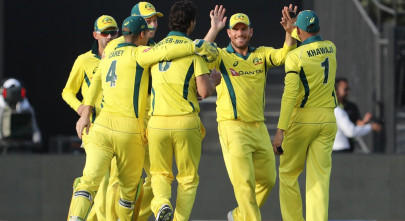 dominant batting display seals victory for australia in first odi dominant batting display seals victory for australia in first odi
