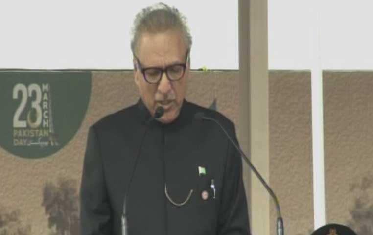 pakistan s desire for peace should not be misinterpreted as weakness president alvi