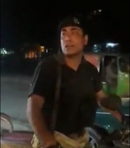 police official suspended after extortion video goes viral